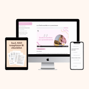 cursus Meer webshop klanten met seo