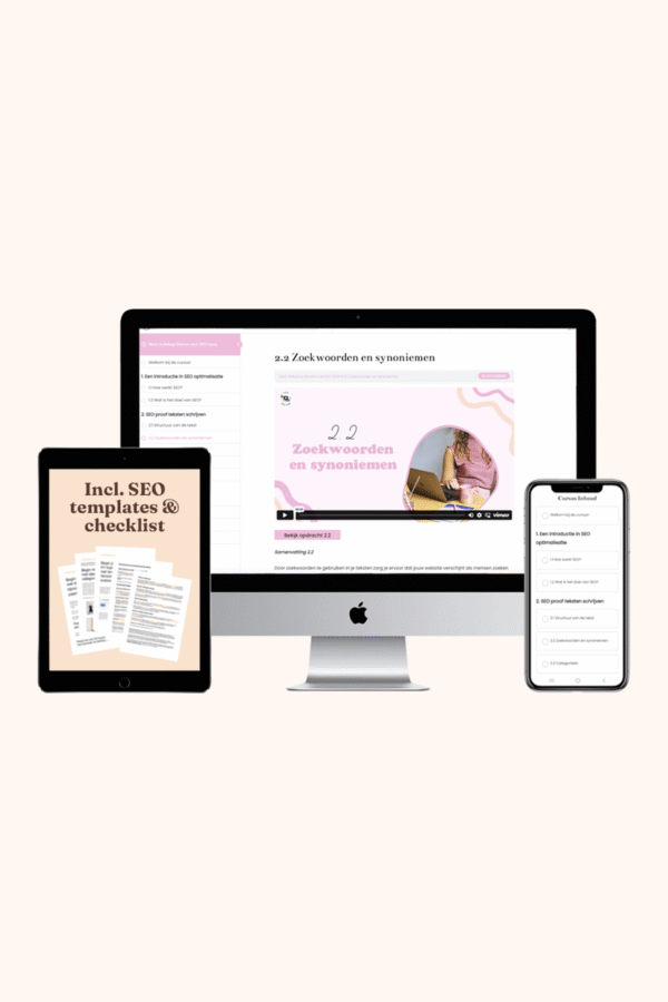 cursus Meer webshop klanten met seo